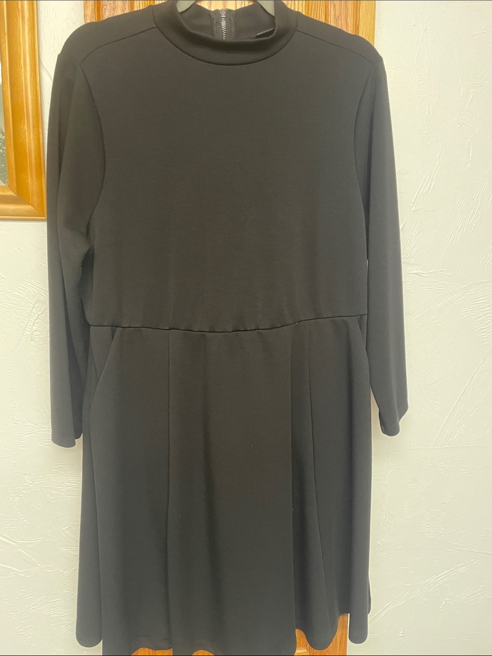torrid Black Long-Sleeve A-Line Dress L36
